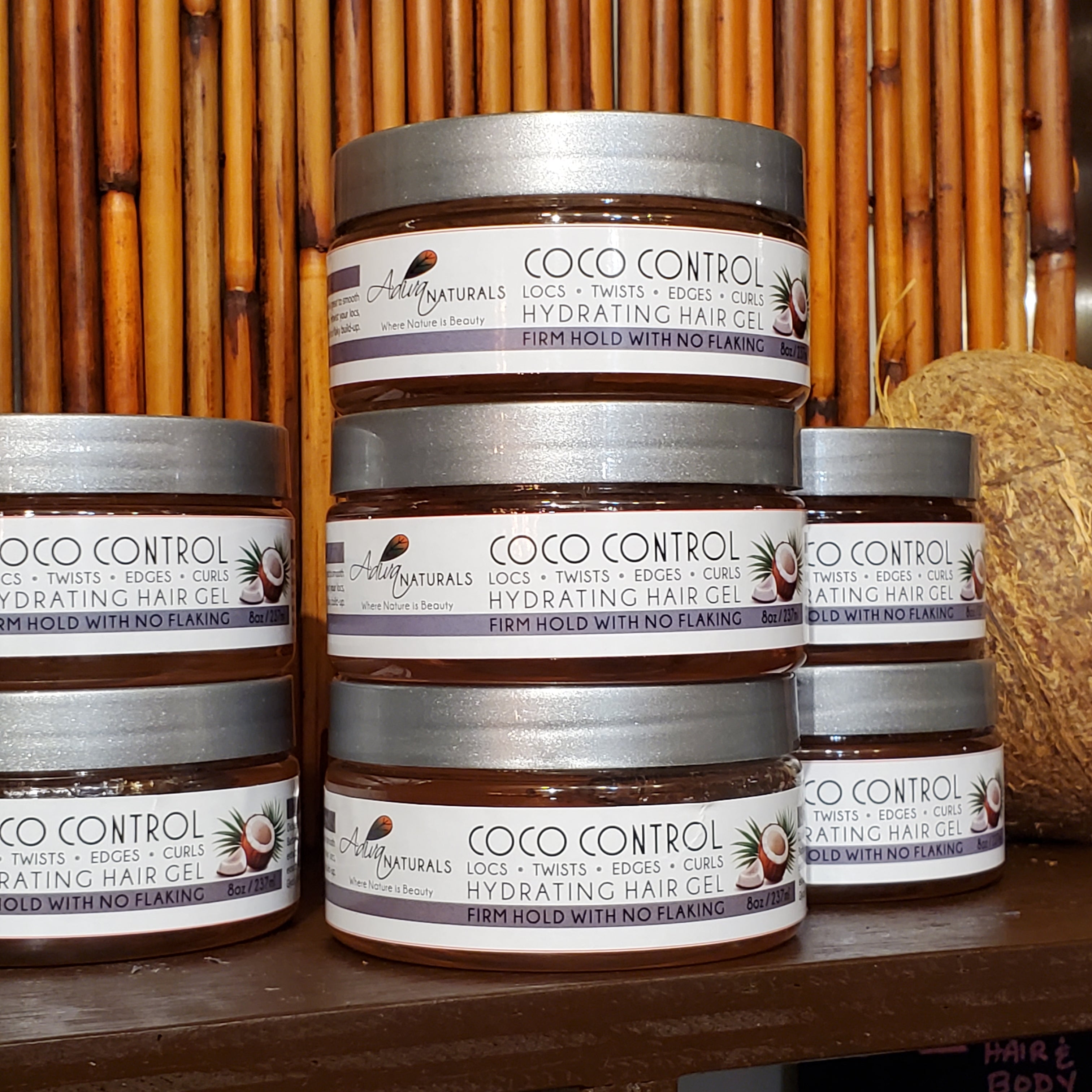 Coco Control Hydrating Hair Gel 8oz