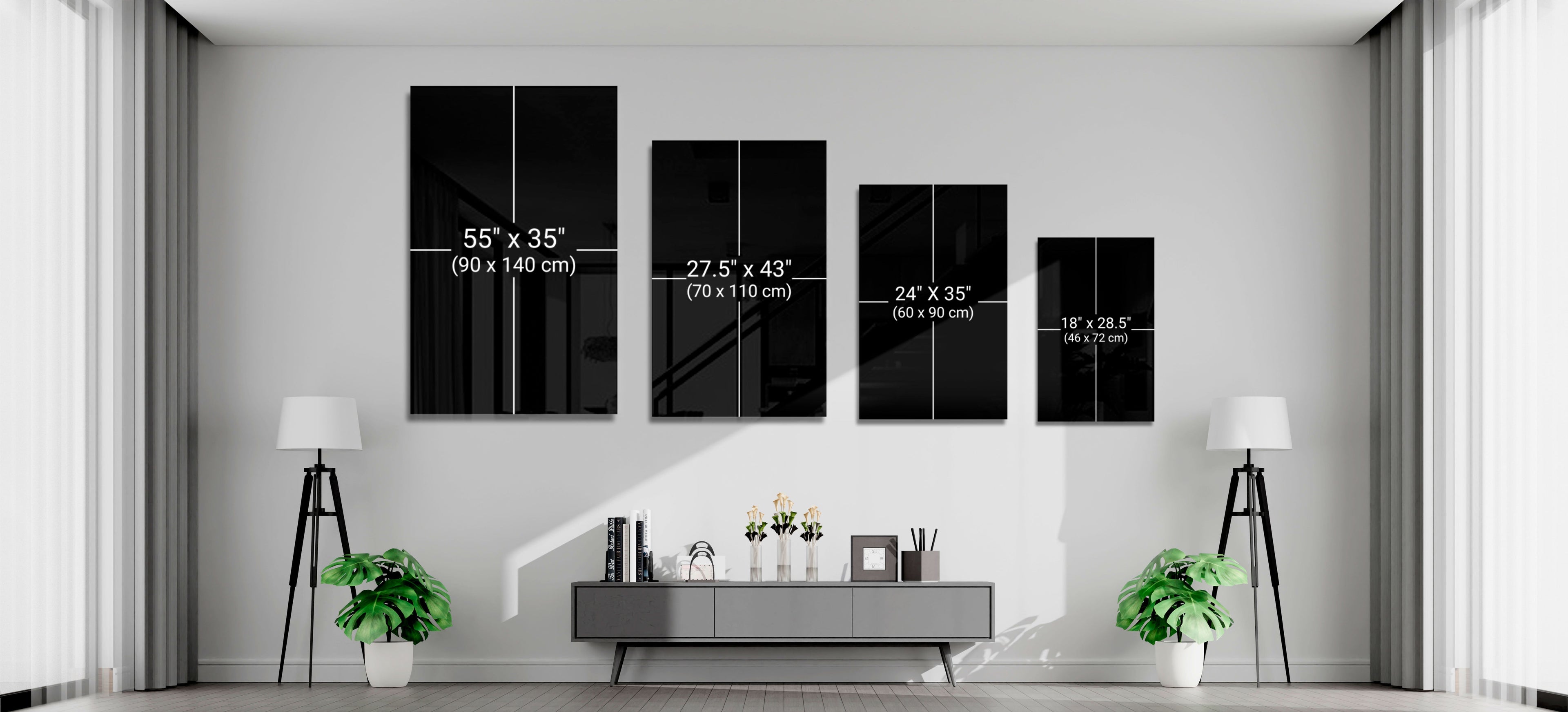 Balloons and the Kiss Glass Wall Art || Designer Collection