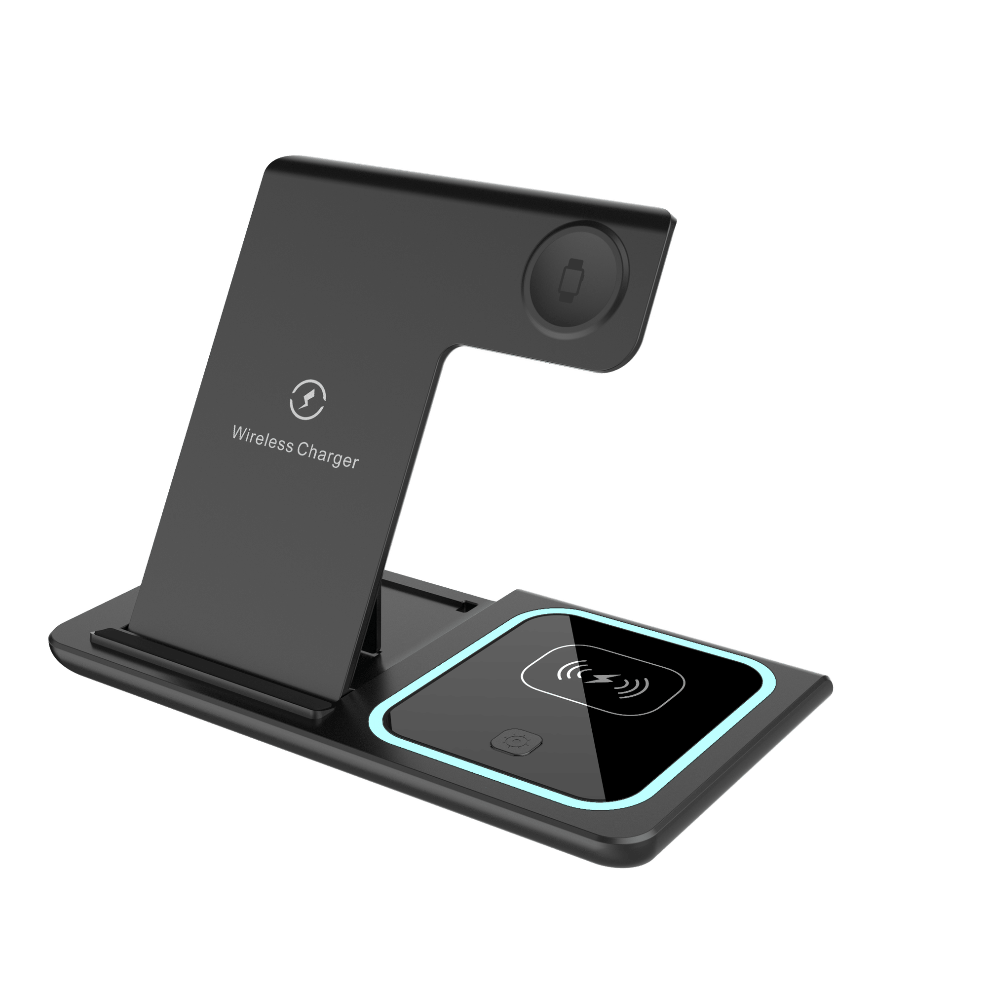 3 In 1 Fast Charging Station; Folding Wireless Charger Stand For IPhone 14; 13; 12; 11/Pro/Max/Mini/Plus; X; XR; XS/Max; SE; 8/Plus; Apple Watch 1-8; Airpods 3/2/Pro