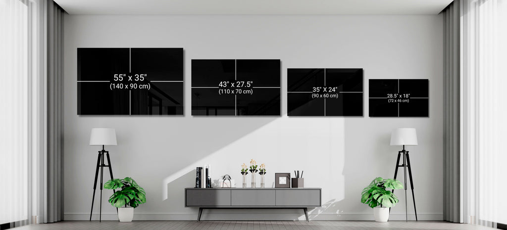 Orange Kiss Glass Wall Art || Designer Collection