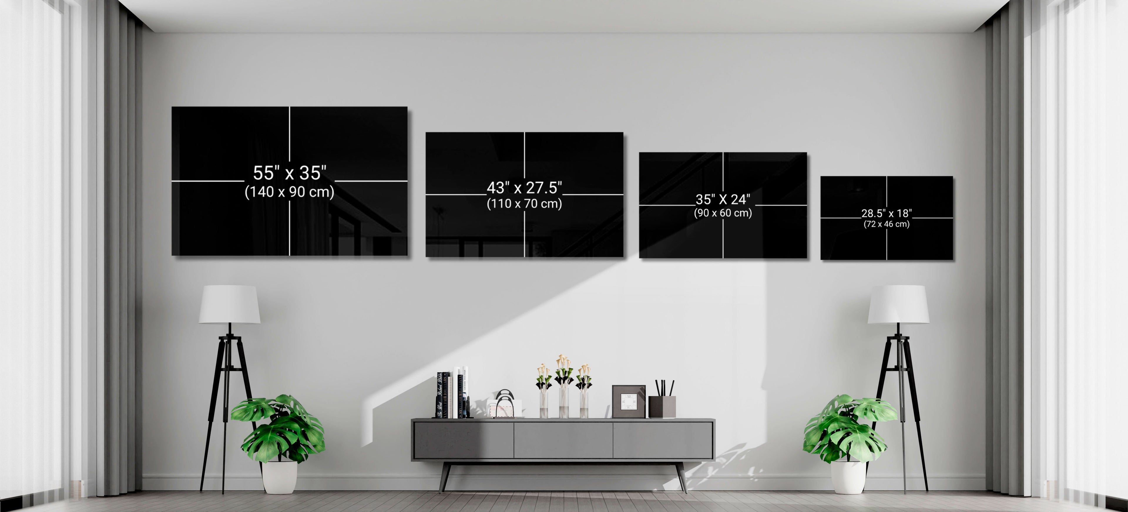 Balloons and the Kiss Glass Wall Art || Designer Collection